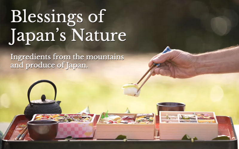 Artisanal meals blessed with Japan's nature 🌸