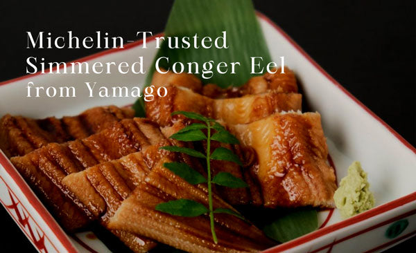 Simmered Conger Eel by a brokerage trusted by Michelin-listed restaurants