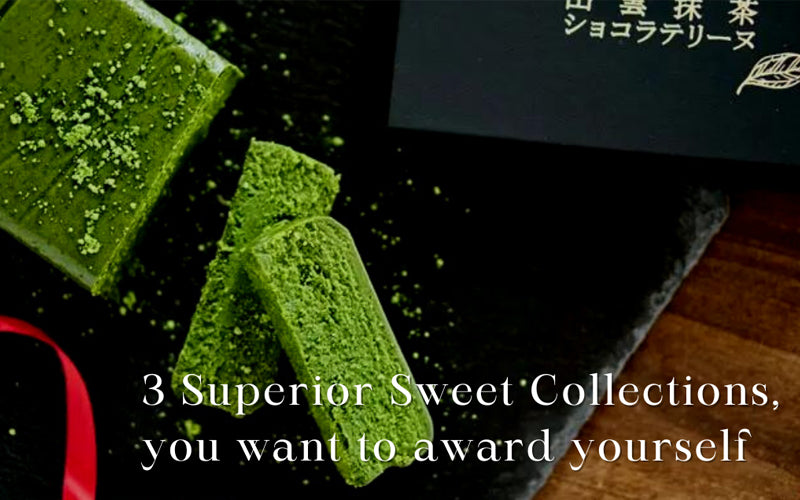 3 Superior Japanese Sweet Collections
