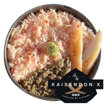 KAISEN-X | カニ丼 : Ultimate Crab Kaisendon