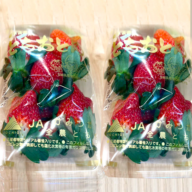 [Pre-Order] Seasonal selected Japanese Strawberry いちご / 0.5 kg, 2 packs