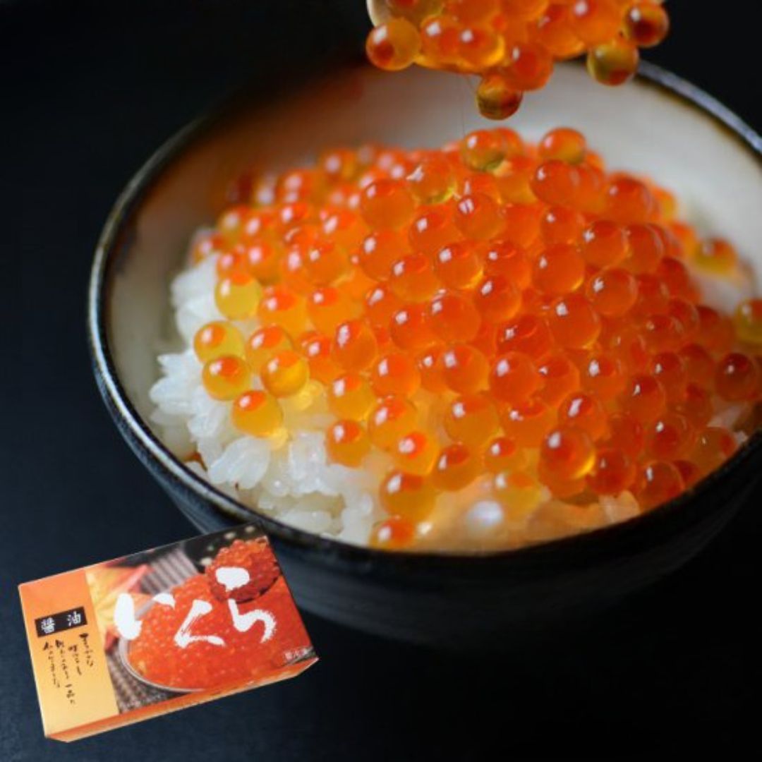 Premium Soy Sauce marinate Ikura (Salmon Roe) from Iwate